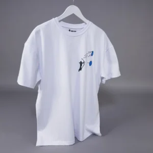 Okçu Baskılı Unisex Oversize Tişört