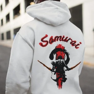 Samurai Erkek Hoodie Kanguru Cepli